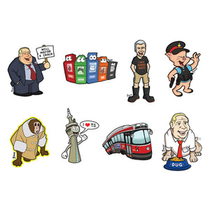 Toronto sticker series